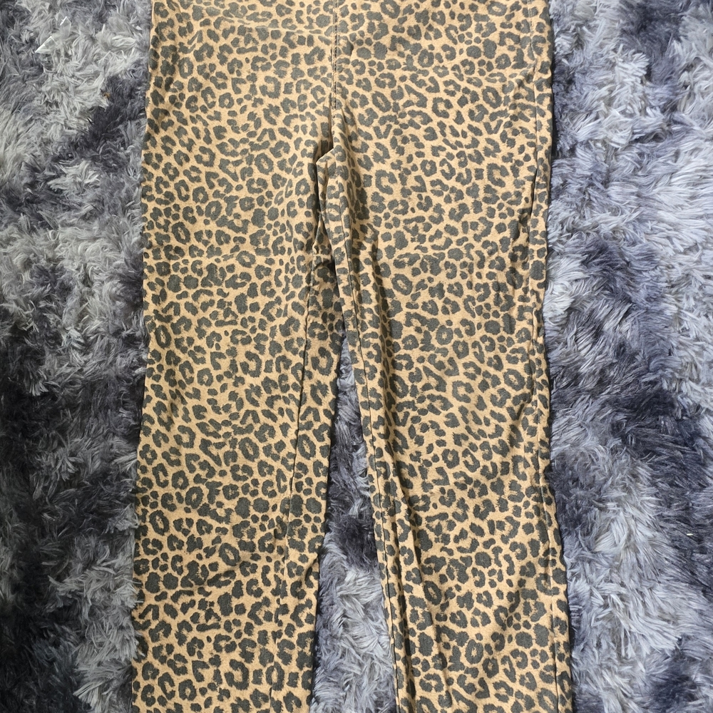 i Buffalo Leopard Print Leggings - Tan and Black